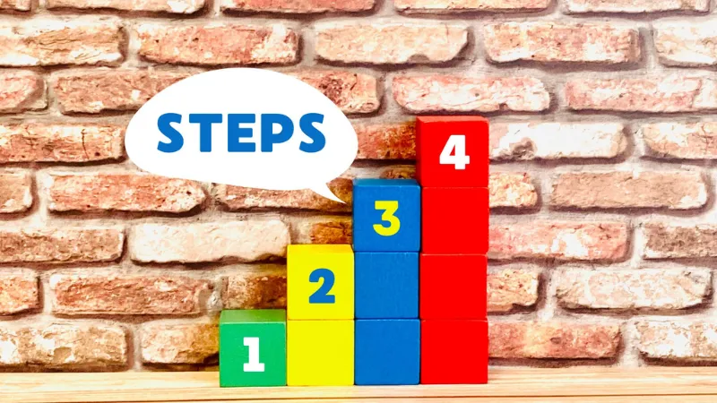 4つのステップ 